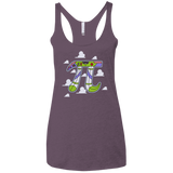 To Infinity Women's Triblend Racerback Tank