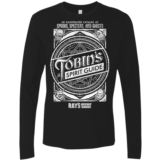 T-Shirts Black / Small Tobin's Spirit Guide Men's Premium Long Sleeve