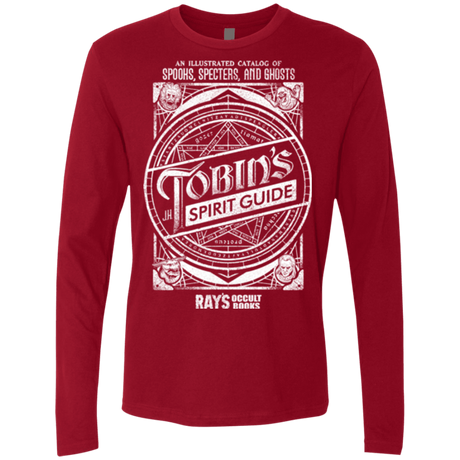 T-Shirts Cardinal / Small Tobin's Spirit Guide Men's Premium Long Sleeve