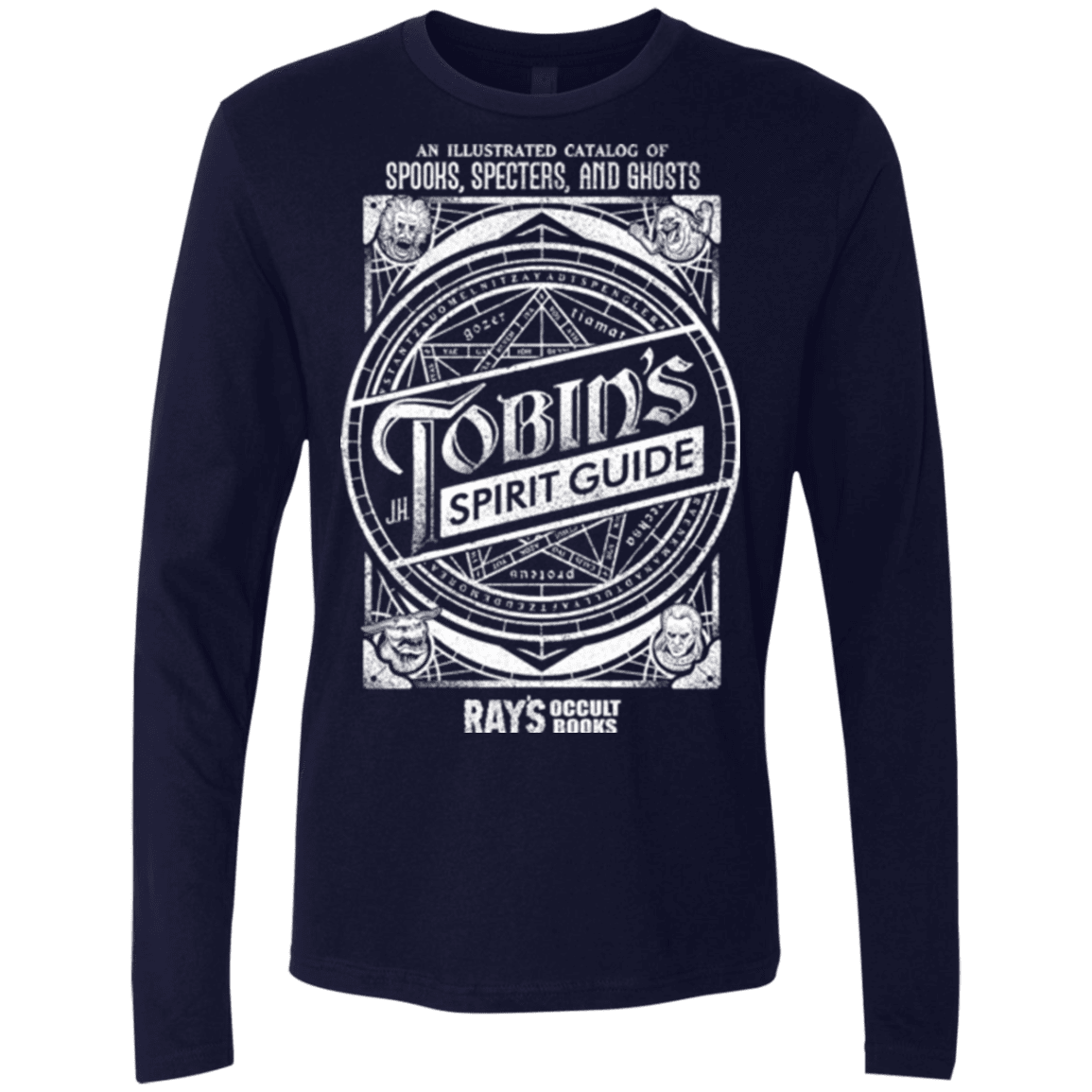 T-Shirts Midnight Navy / Small Tobin's Spirit Guide Men's Premium Long Sleeve