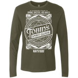 T-Shirts Military Green / Small Tobin's Spirit Guide Men's Premium Long Sleeve