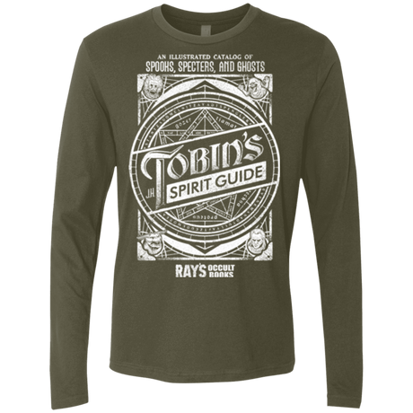 T-Shirts Military Green / Small Tobin's Spirit Guide Men's Premium Long Sleeve