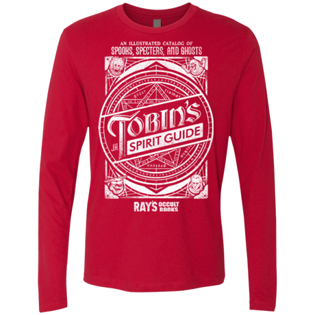 T-Shirts Red / Small Tobin's Spirit Guide Men's Premium Long Sleeve