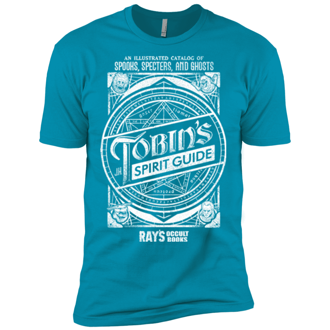 T-Shirts Turquoise / X-Small Tobin's Spirit Guide Men's Premium T-Shirt