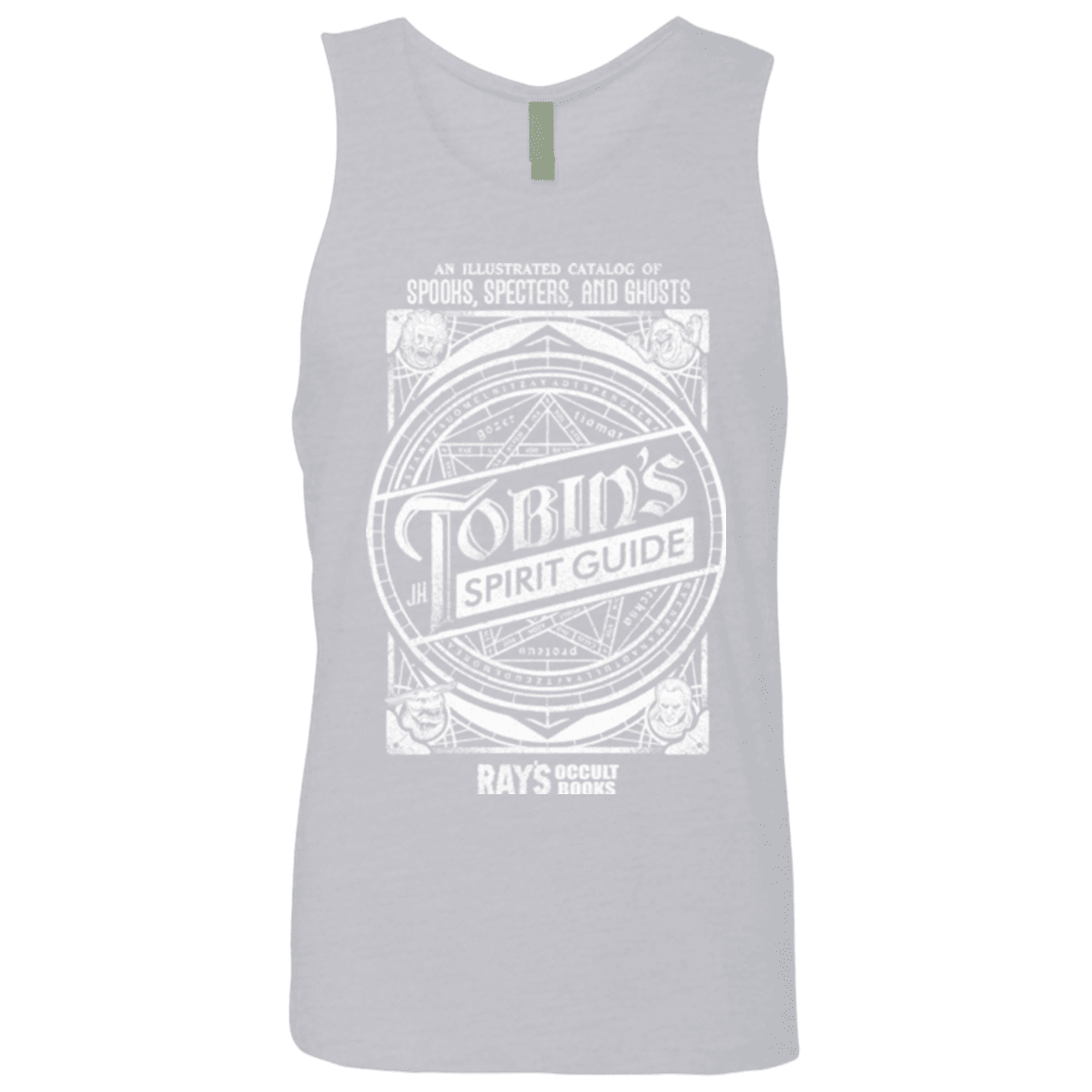 T-Shirts Heather Grey / Small Tobin's Spirit Guide Men's Premium Tank Top