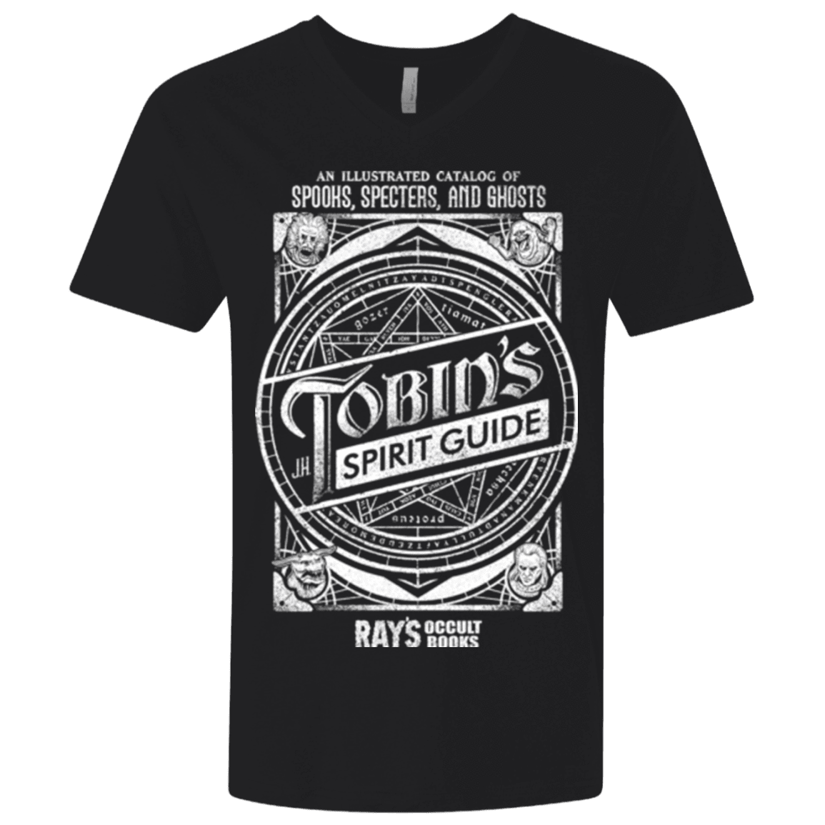 T-Shirts Black / X-Small Tobin's Spirit Guide Men's Premium V-Neck