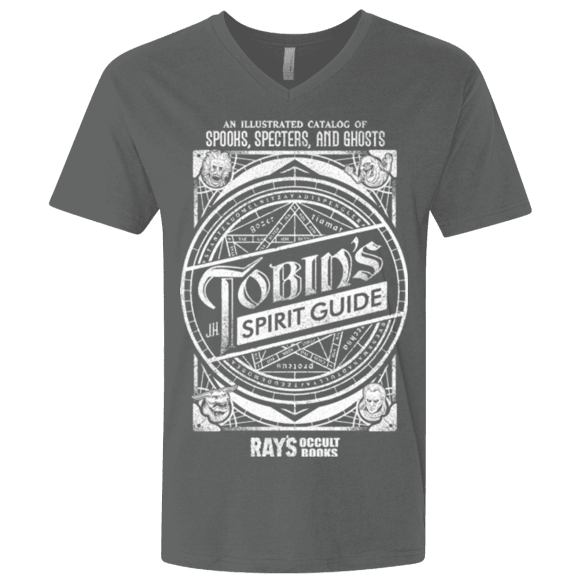 T-Shirts Heavy Metal / X-Small Tobin's Spirit Guide Men's Premium V-Neck