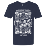 T-Shirts Midnight Navy / X-Small Tobin's Spirit Guide Men's Premium V-Neck