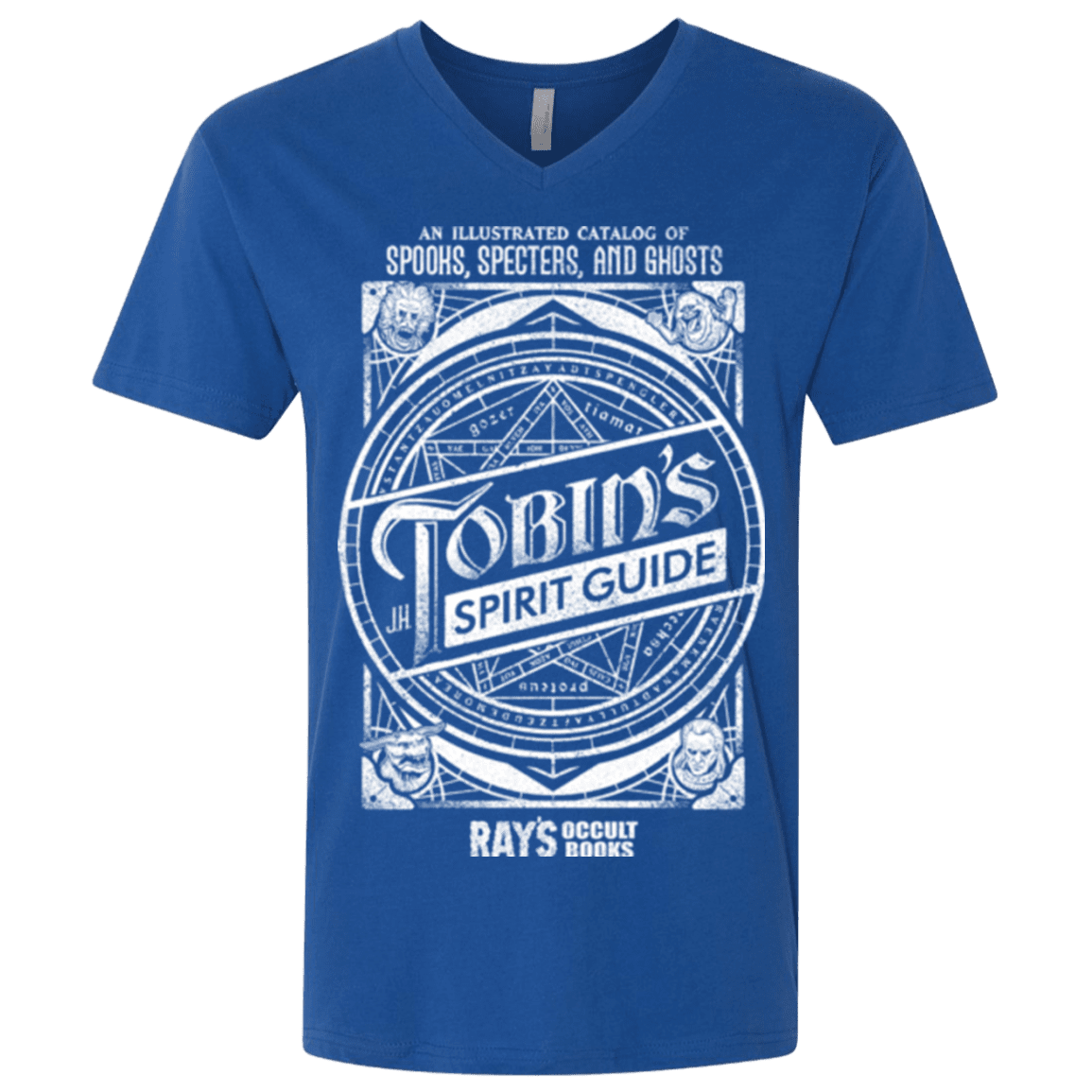 T-Shirts Royal / X-Small Tobin's Spirit Guide Men's Premium V-Neck