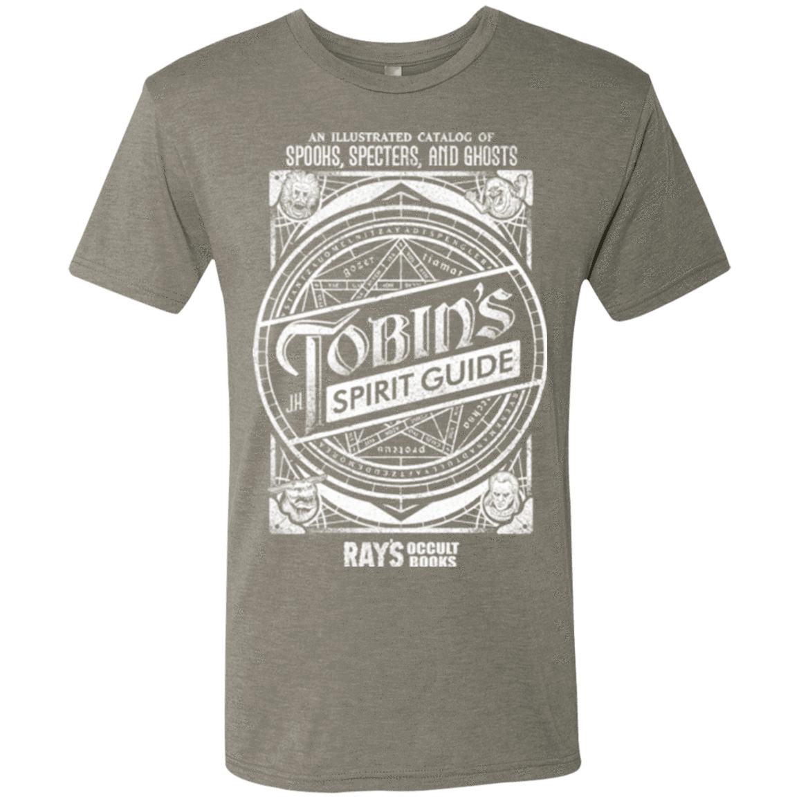 T-Shirts Venetian Grey / Small Tobin's Spirit Guide Men's Triblend T-Shirt