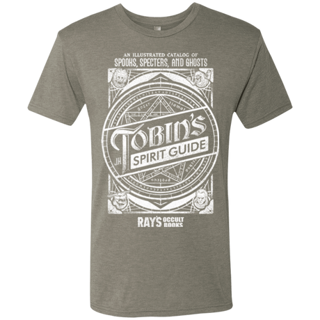 T-Shirts Venetian Grey / Small Tobin's Spirit Guide Men's Triblend T-Shirt