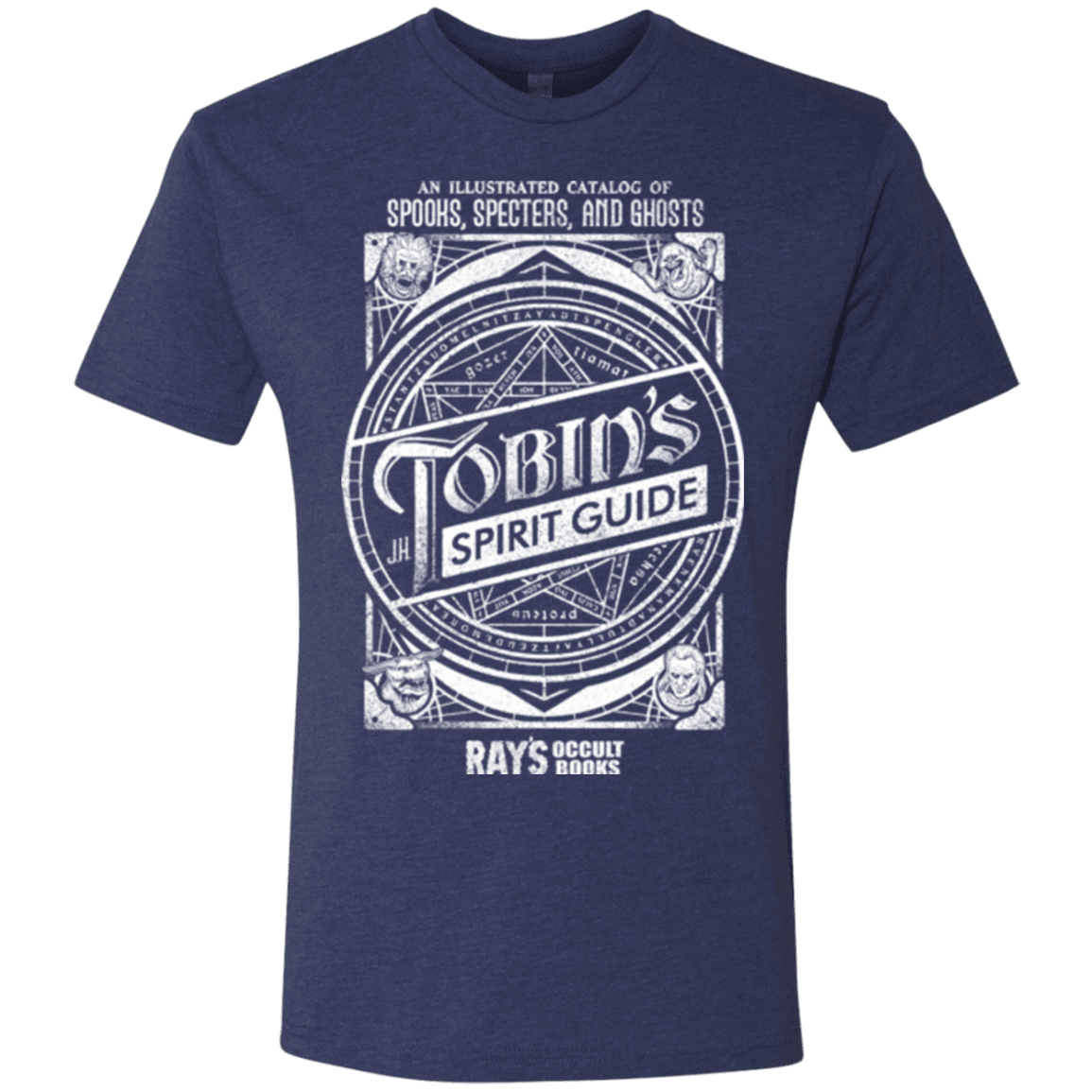 T-Shirts Vintage Navy / Small Tobin's Spirit Guide Men's Triblend T-Shirt