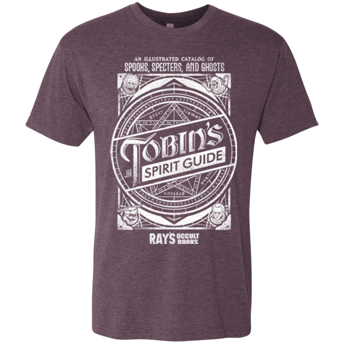 T-Shirts Vintage Purple / Small Tobin's Spirit Guide Men's Triblend T-Shirt