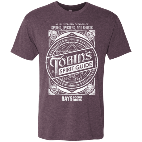 T-Shirts Vintage Purple / Small Tobin's Spirit Guide Men's Triblend T-Shirt