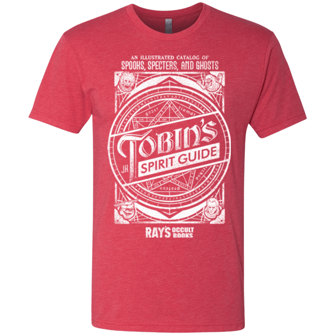 T-Shirts Vintage Red / Small Tobin's Spirit Guide Men's Triblend T-Shirt