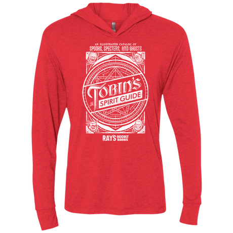 T-Shirts Vintage Red / X-Small Tobin's Spirit Guide Triblend Long Sleeve Hoodie Tee