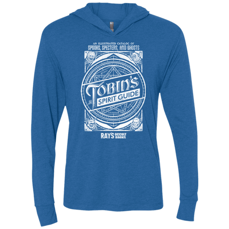 T-Shirts Vintage Royal / X-Small Tobin's Spirit Guide Triblend Long Sleeve Hoodie Tee