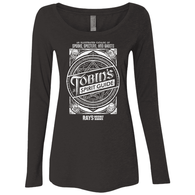T-Shirts Vintage Black / Small Tobin's Spirit Guide Women's Triblend Long Sleeve Shirt