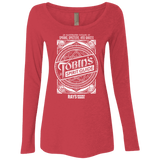 T-Shirts Vintage Red / Small Tobin's Spirit Guide Women's Triblend Long Sleeve Shirt