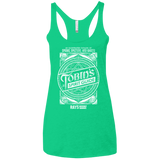 T-Shirts Envy / X-Small Tobin's Spirit Guide Women's Triblend Racerback Tank