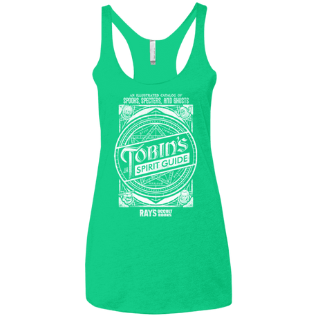 T-Shirts Envy / X-Small Tobin's Spirit Guide Women's Triblend Racerback Tank