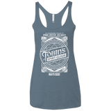 T-Shirts Indigo / X-Small Tobin's Spirit Guide Women's Triblend Racerback Tank