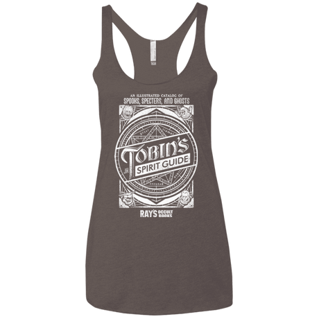 T-Shirts Macchiato / X-Small Tobin's Spirit Guide Women's Triblend Racerback Tank
