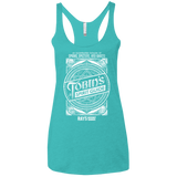 T-Shirts Tahiti Blue / X-Small Tobin's Spirit Guide Women's Triblend Racerback Tank