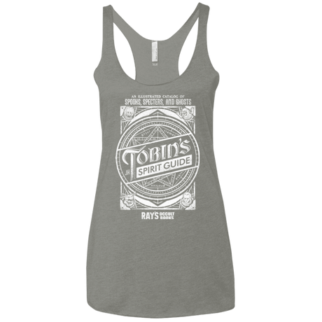 T-Shirts Venetian Grey / X-Small Tobin's Spirit Guide Women's Triblend Racerback Tank