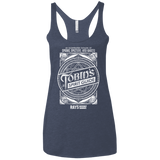 T-Shirts Vintage Navy / X-Small Tobin's Spirit Guide Women's Triblend Racerback Tank