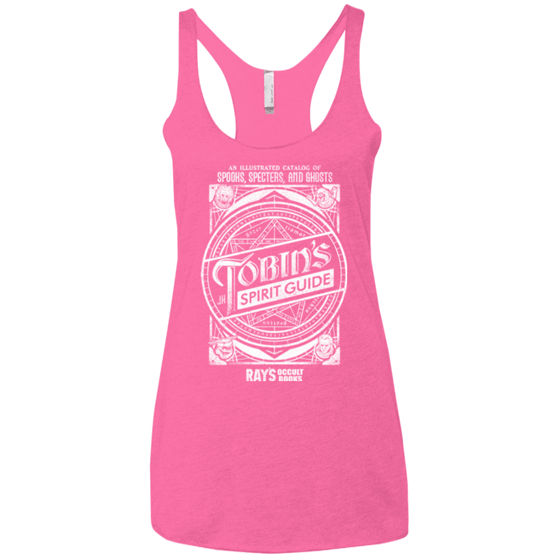 T-Shirts Vintage Pink / X-Small Tobin's Spirit Guide Women's Triblend Racerback Tank