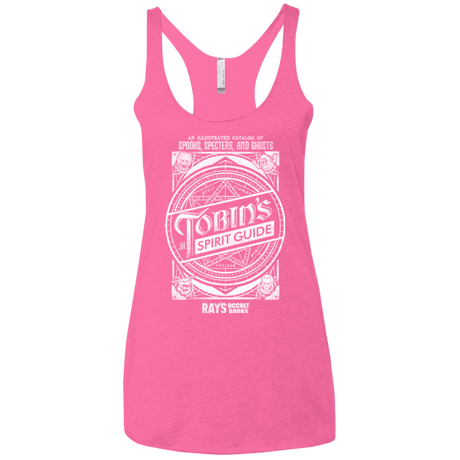 T-Shirts Vintage Pink / X-Small Tobin's Spirit Guide Women's Triblend Racerback Tank