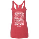 T-Shirts Vintage Red / X-Small Tobin's Spirit Guide Women's Triblend Racerback Tank