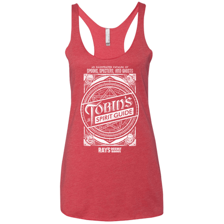 T-Shirts Vintage Red / X-Small Tobin's Spirit Guide Women's Triblend Racerback Tank