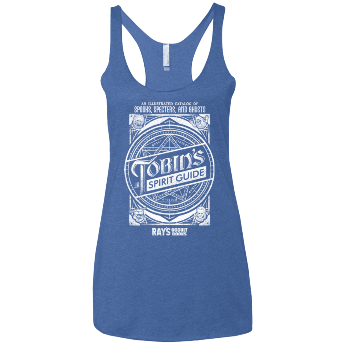 T-Shirts Vintage Royal / X-Small Tobin's Spirit Guide Women's Triblend Racerback Tank