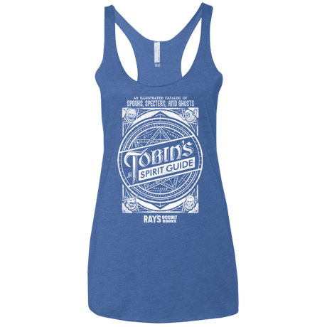 T-Shirts Vintage Royal / X-Small Tobin's Spirit Guide Women's Triblend Racerback Tank
