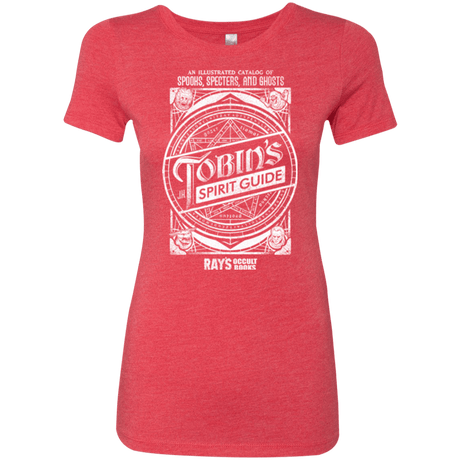T-Shirts Vintage Red / Small Tobin's Spirit Guide Women's Triblend T-Shirt