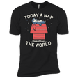 T-Shirts Black / YXS Today a Nap Tomorrow the World Boys Premium T-Shirt