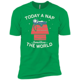 T-Shirts Kelly Green / YXS Today a Nap Tomorrow the World Boys Premium T-Shirt