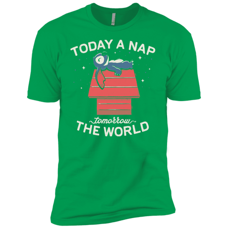 T-Shirts Kelly Green / YXS Today a Nap Tomorrow the World Boys Premium T-Shirt