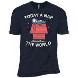 T-Shirts Midnight Navy / YXS Today a Nap Tomorrow the World Boys Premium T-Shirt