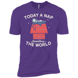 T-Shirts Purple Rush / YXS Today a Nap Tomorrow the World Boys Premium T-Shirt