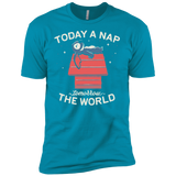 T-Shirts Turquoise / YXS Today a Nap Tomorrow the World Boys Premium T-Shirt
