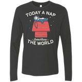 T-Shirts Heavy Metal / S Today a Nap Tomorrow the World Men's Premium Long Sleeve