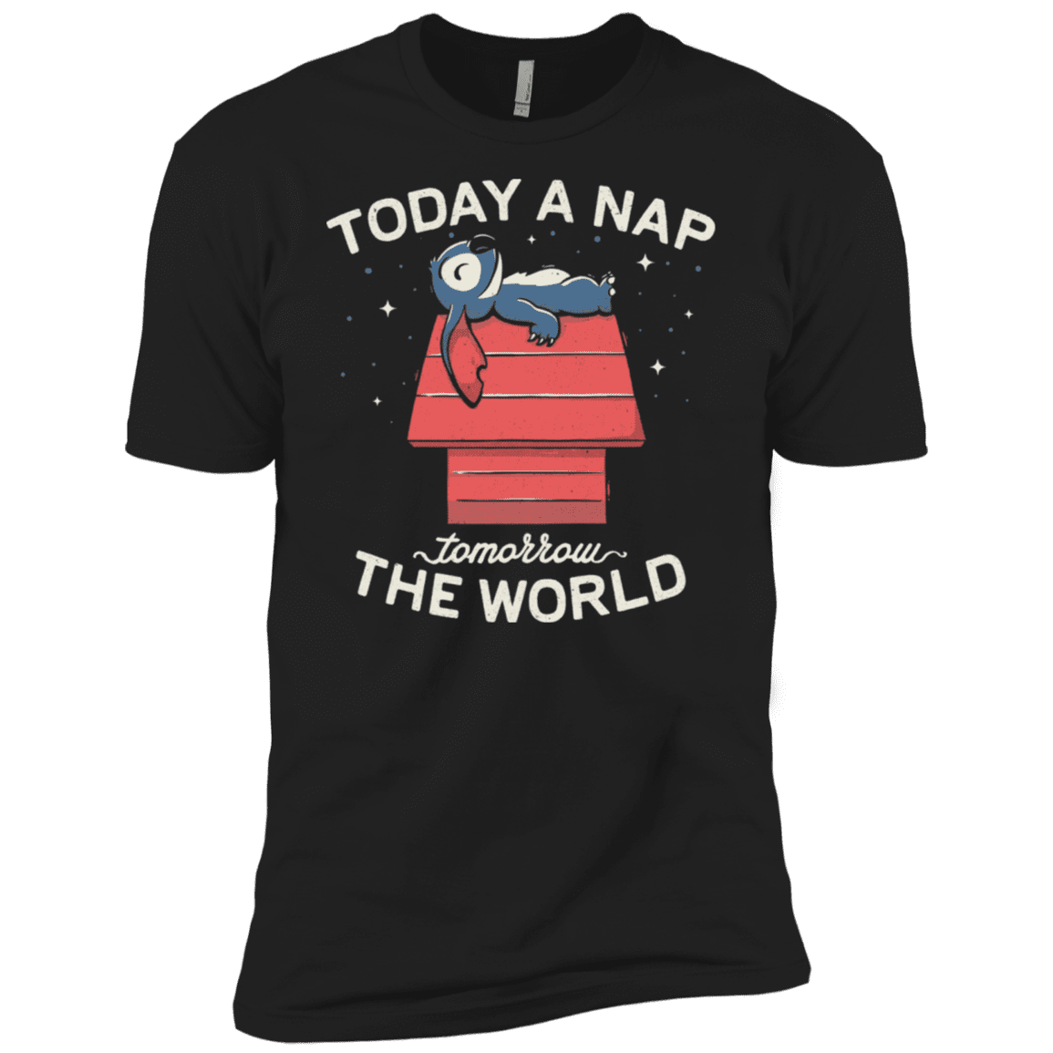 T-Shirts Black / X-Small Today a Nap Tomorrow the World Men's Premium T-Shirt