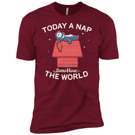 T-Shirts Cardinal / X-Small Today a Nap Tomorrow the World Men's Premium T-Shirt