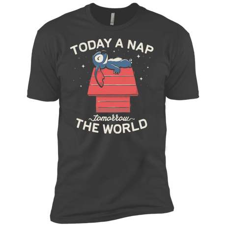 T-Shirts Heavy Metal / X-Small Today a Nap Tomorrow the World Men's Premium T-Shirt