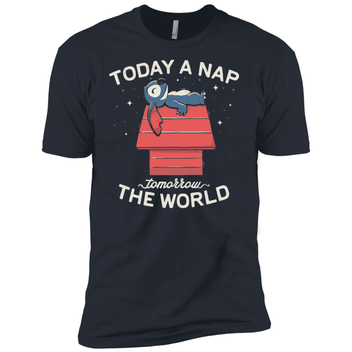 T-Shirts Indigo / X-Small Today a Nap Tomorrow the World Men's Premium T-Shirt