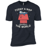 T-Shirts Indigo / X-Small Today a Nap Tomorrow the World Men's Premium T-Shirt