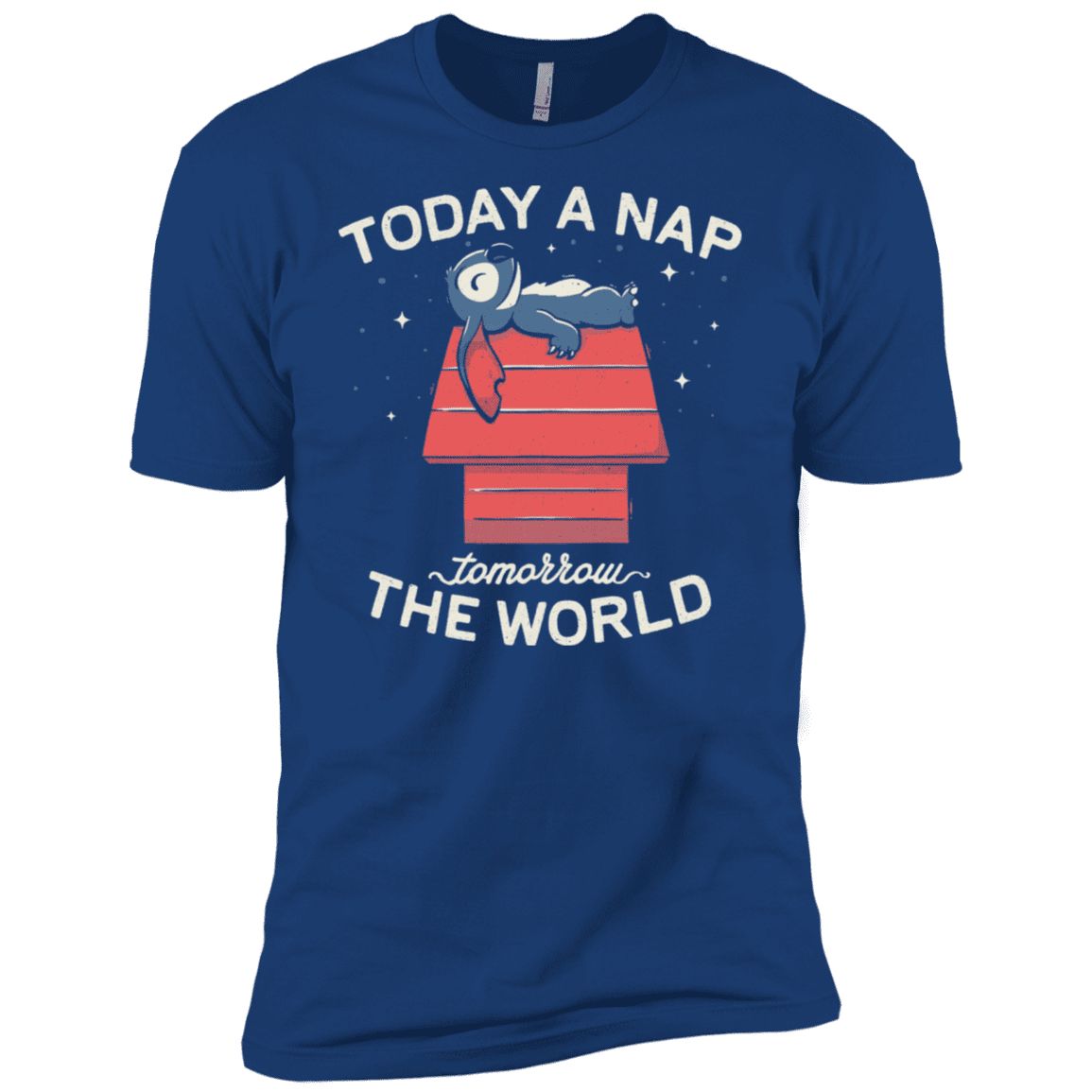 T-Shirts Royal / X-Small Today a Nap Tomorrow the World Men's Premium T-Shirt